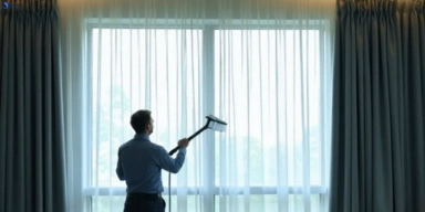 Commercial curtain steam cleaning service carlingford-nsw hotels offices